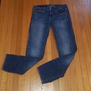 American Eagle skinny jeans.